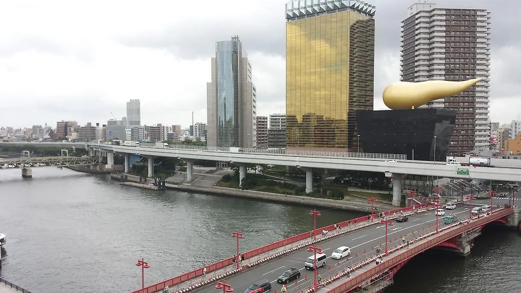 Capsule Hotel Asakusa Riverside location